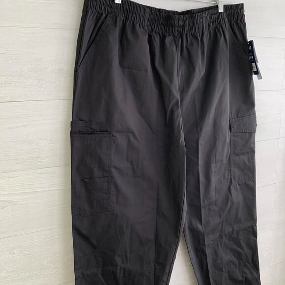 NWT Adar universal classic fit cargo scrub pants 3XL petite - Picture 3 of 7